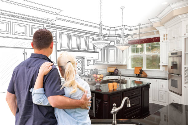 Custom kitchen cabinets installed in a Ellenton home